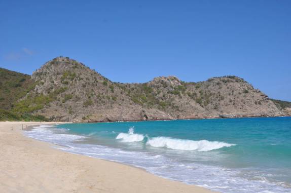 Maravilhosa praia do Gouverneur, em St. Barth - Caribe